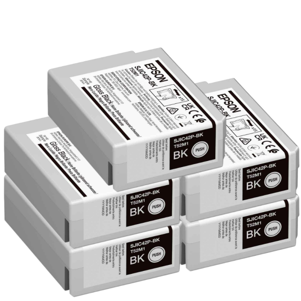 Epson C4000e schwarz Set Tinte